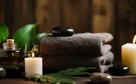 Massage therapy room at Latona Spa